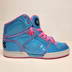 Osiris NYC 83 SLM ULT Girls Women Sz 10 Electric